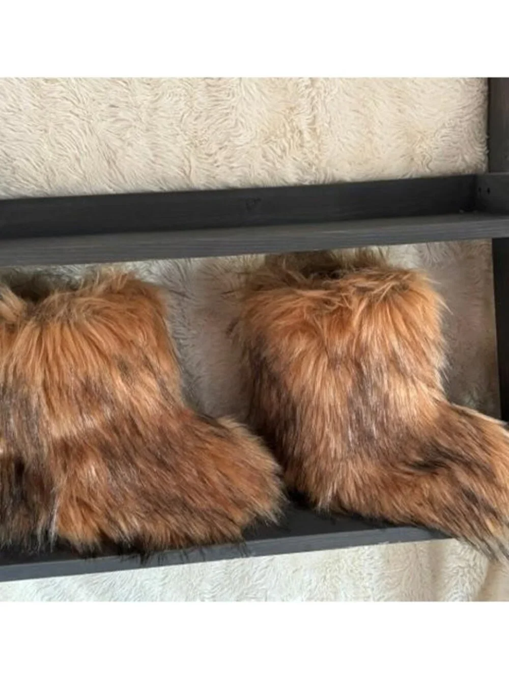 🤎 Women’s Brown Faux Fur Mukluk Boots Size 9.5 / EU 40 – NWOT